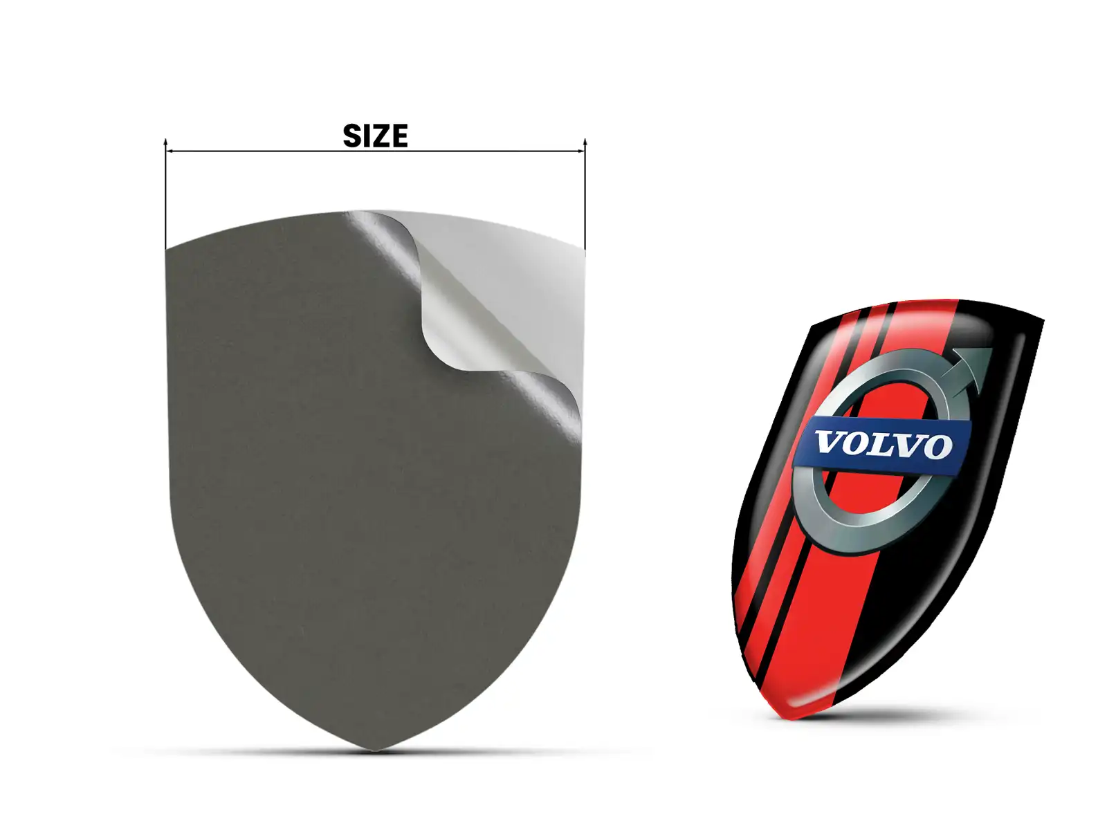 Volvo Insignias En Relieve Resistente Máximo Elegante Pro